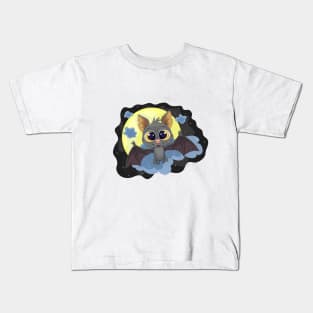 Cute Cartoon Bat. Kids T-Shirt